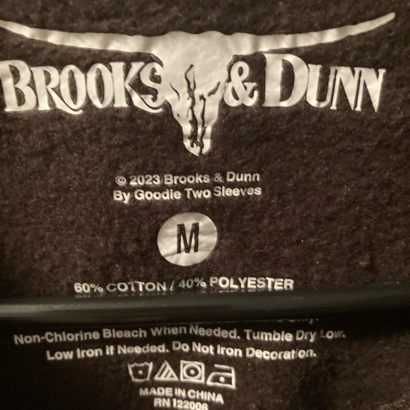 Brooks & Dunn Brown Graphic Sweatshirt Men’s Medium - Picture 2 of 5